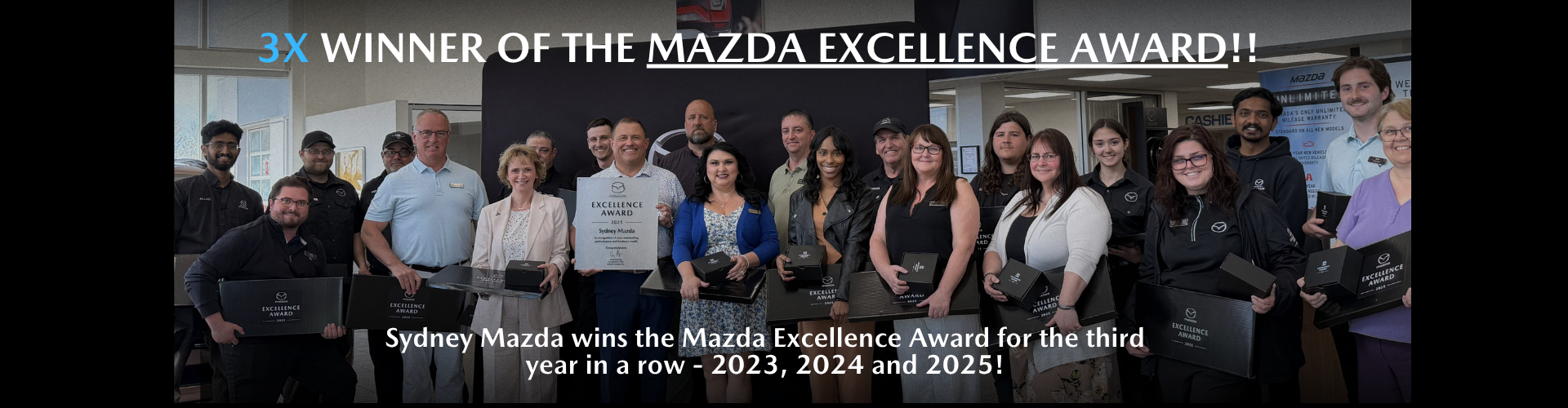 Mazda Excellence Award 2025