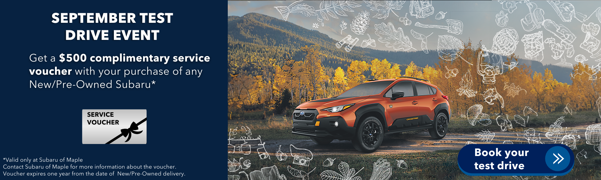September test drive event