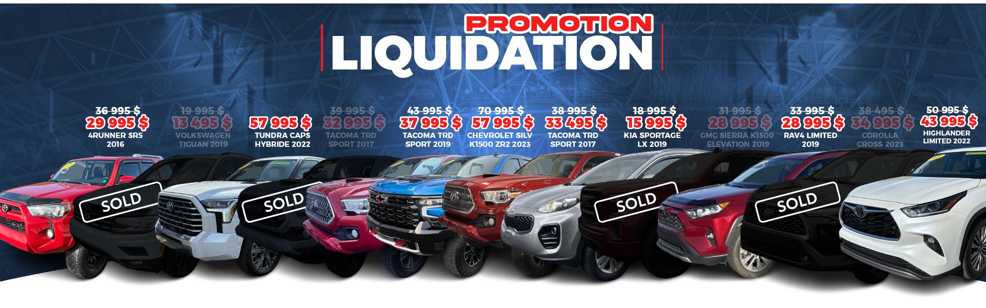 DECEMBER LIQUIDATION