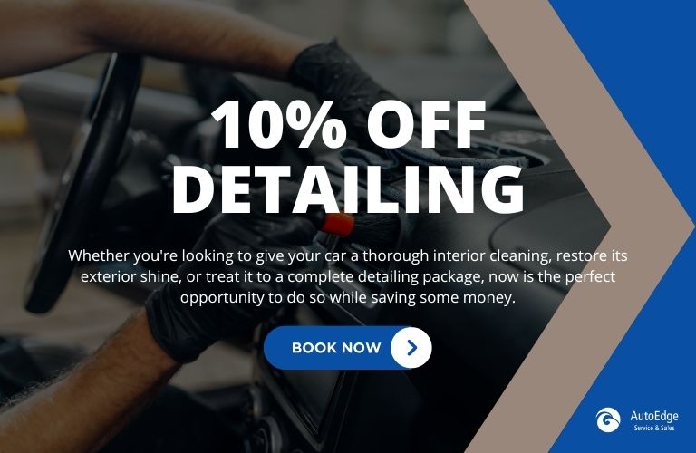 10% off on all Detailing Packages