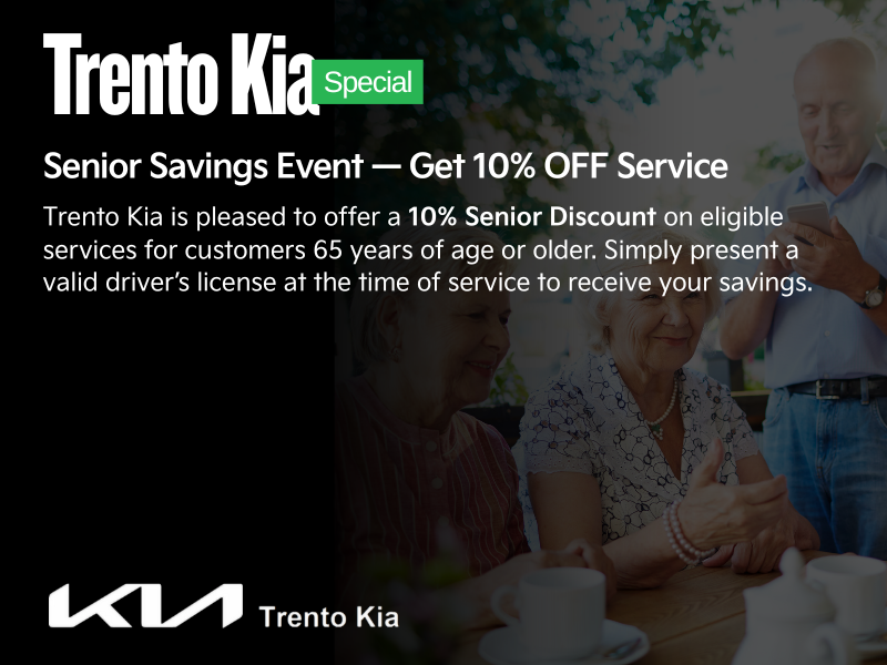Senior Savings Event — Get 10% OFF Service