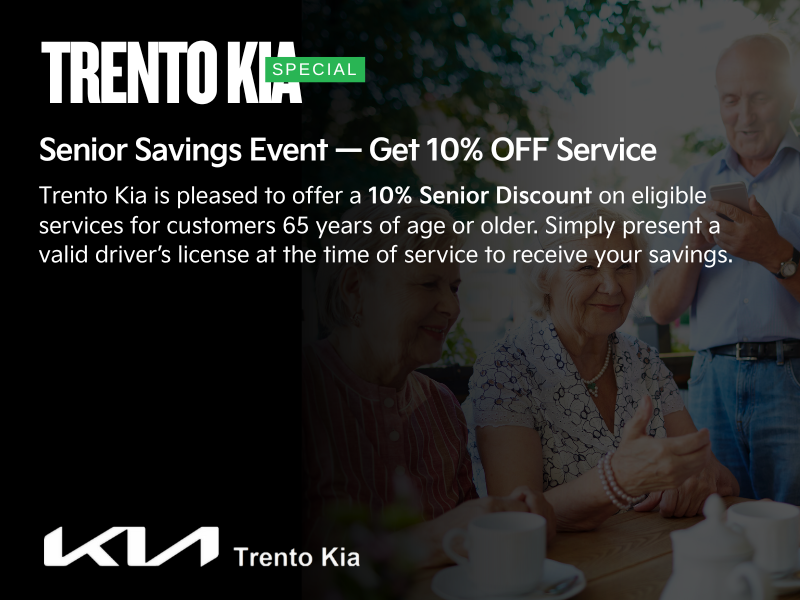 Senior Savings Event — Get 10% OFF Service