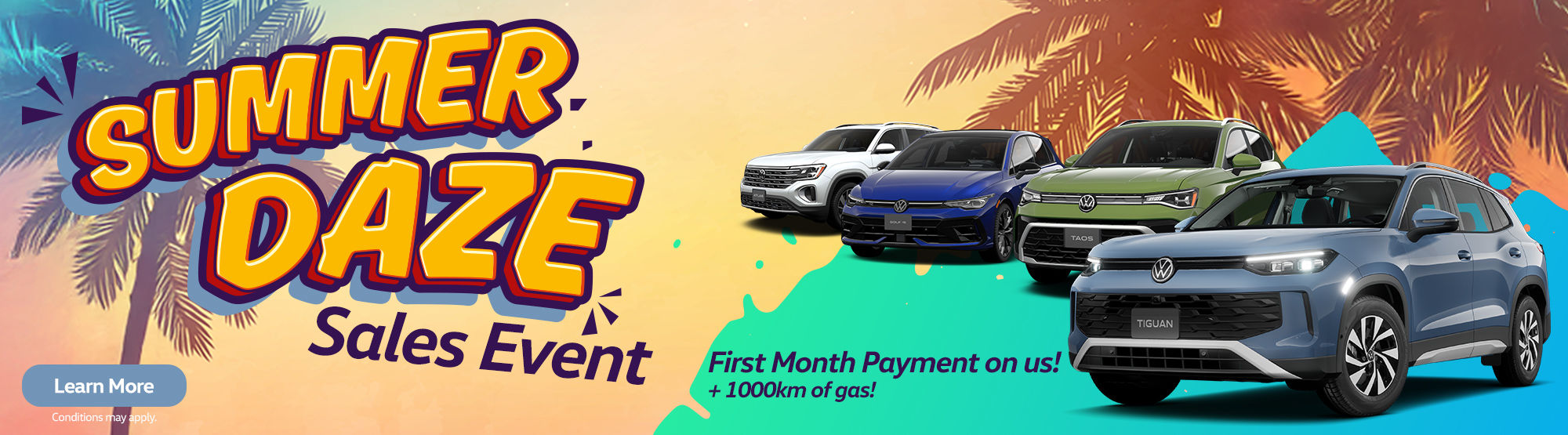 Summer Daze Sales Event