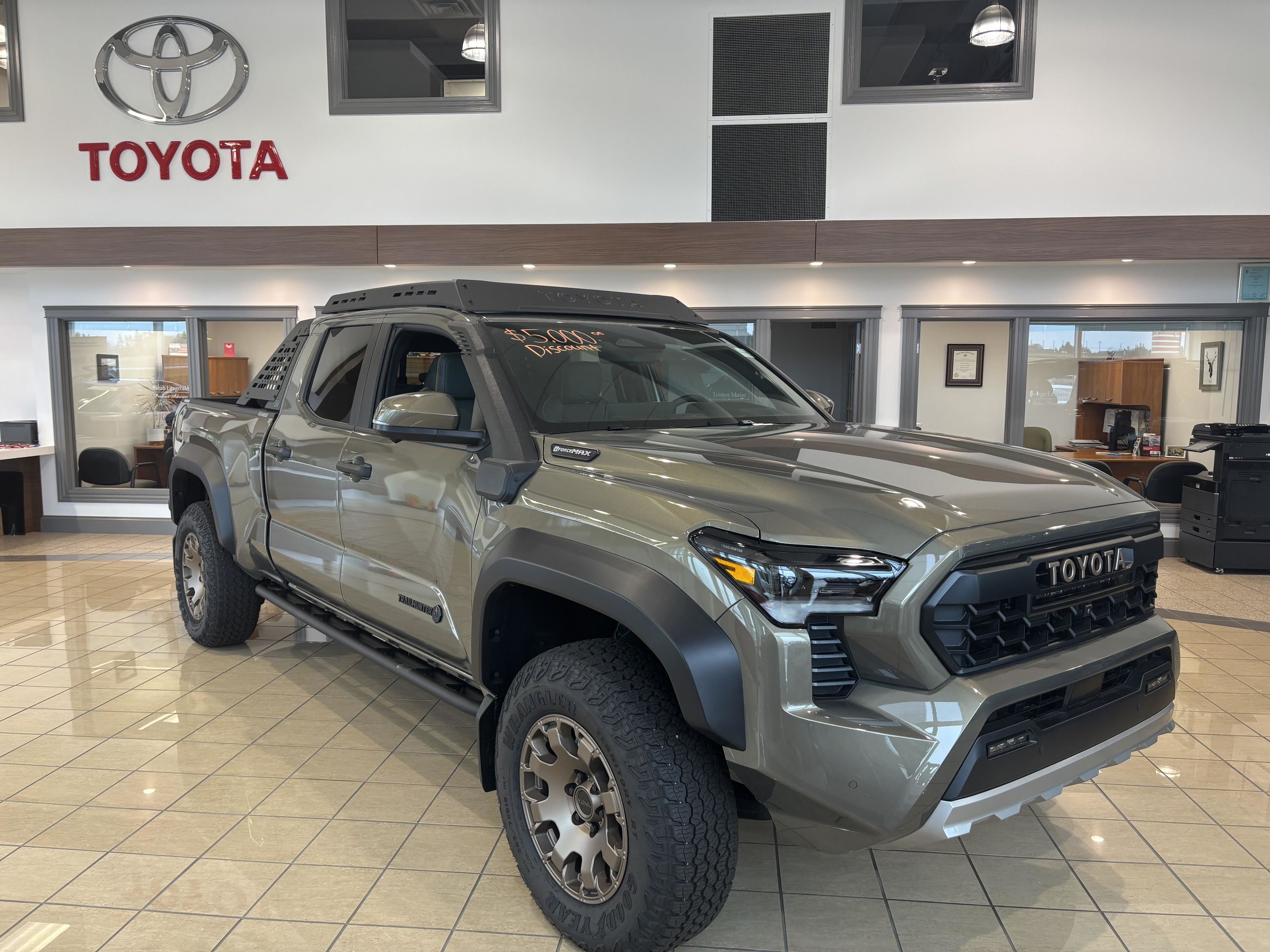 $5,000 Dealer Dollars IN STOCK 2025 Tacoma Hybrid Trailhunter!