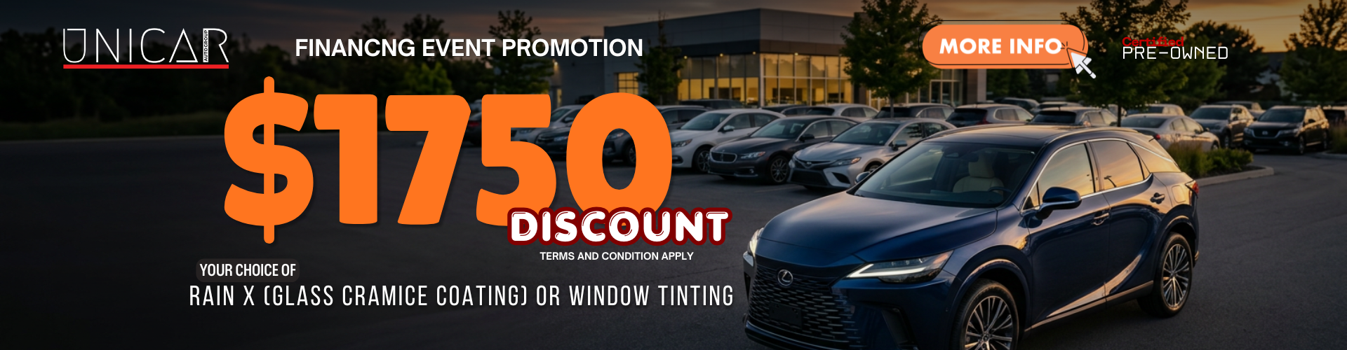 SPECIAL FINANCING EVENT