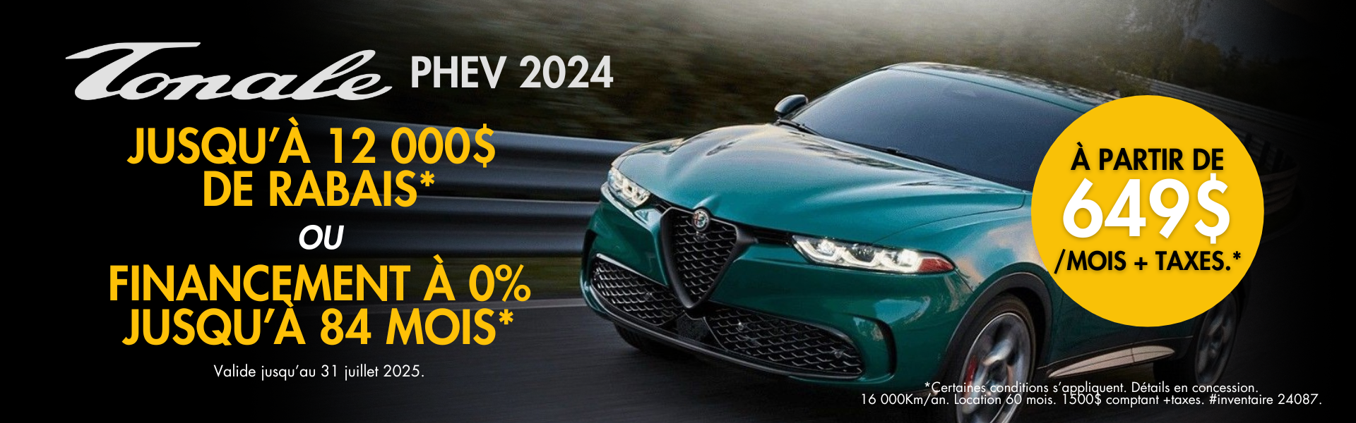 Tonale PHEV 2024
