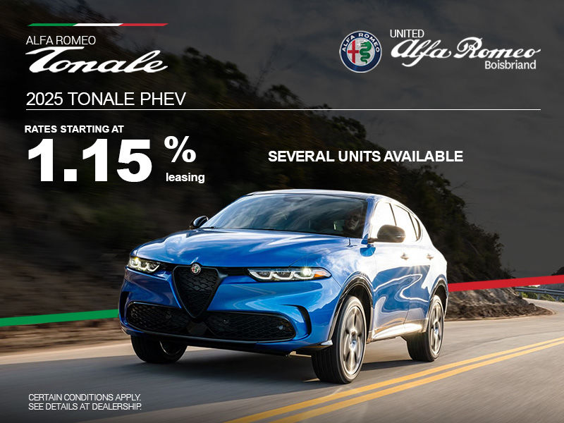 2025 Alfa Romeo Tonale PHEV