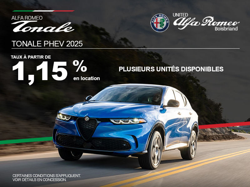 Alfa Romeo Tonale PHEV 2025