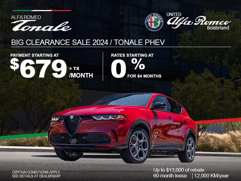 2024 Alfa Romeo Tonale PHEV