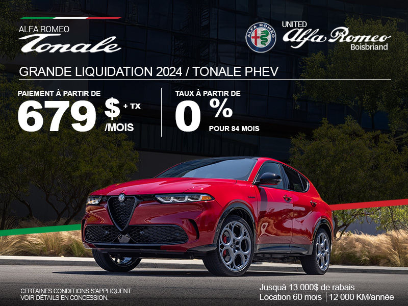 Alfa Romeo Tonale PHEV 2024