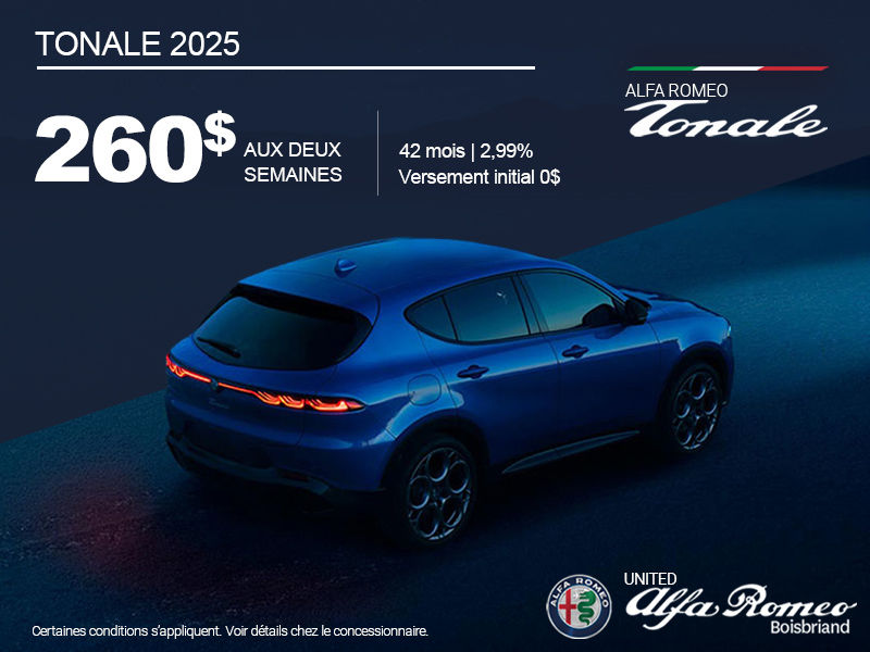 Alfa Romeo TONALE 2025