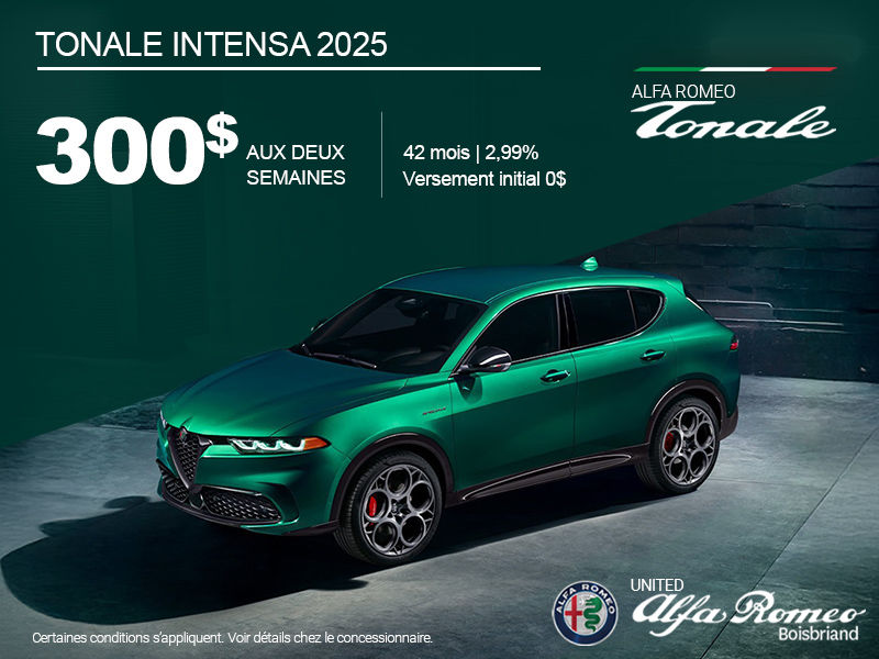 Alfa Romeo TONALE INTENSA 2025