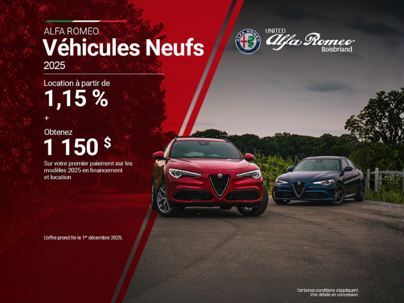 Location de véhicules neufs dès 1,15 %