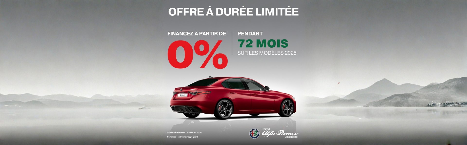 L'ÉVÉNEMENT MENSUEL ALFA ROMEO