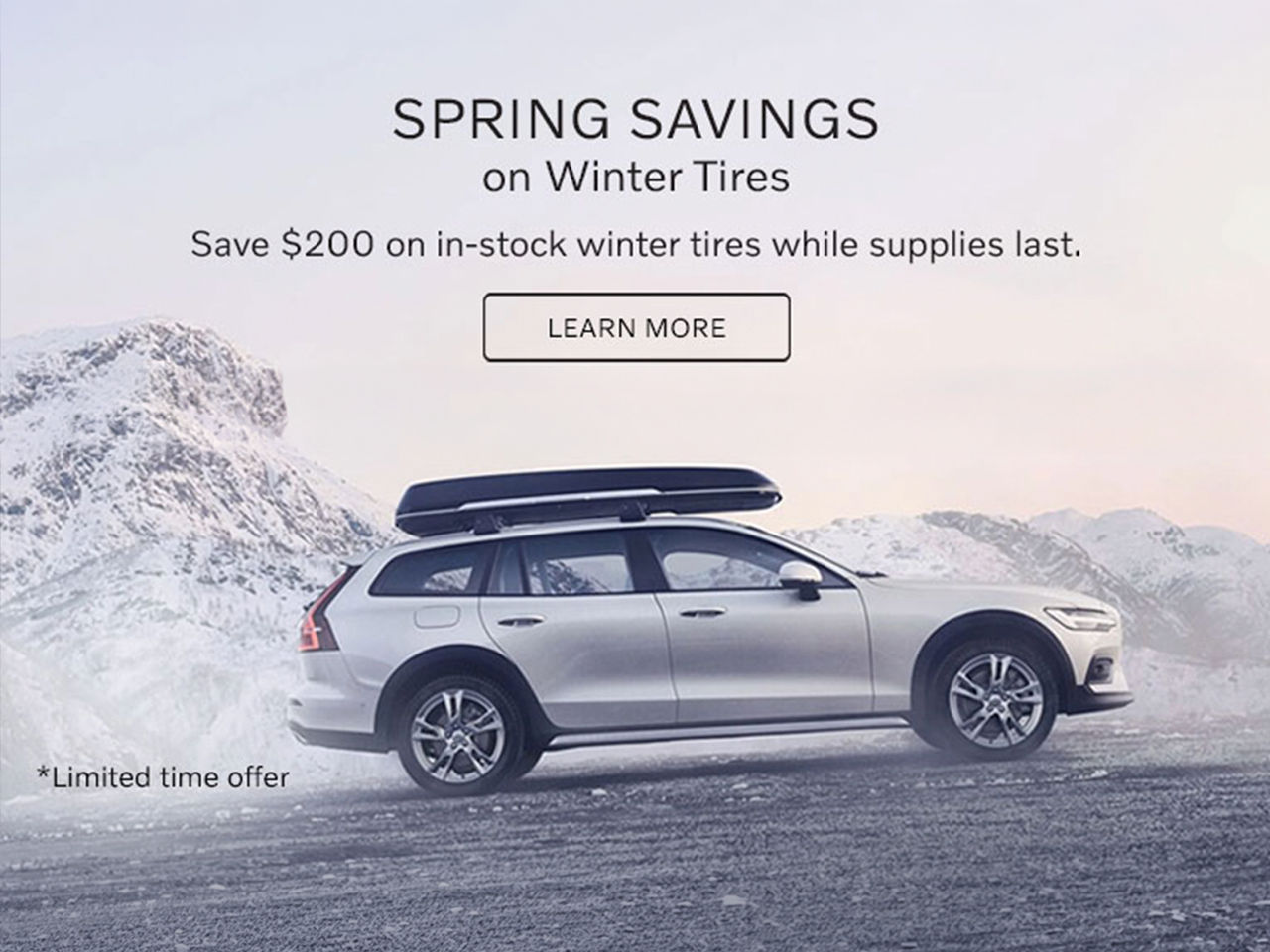Spring Winter Tire Offer