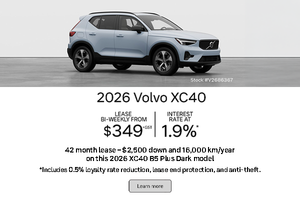 XC40 Offer