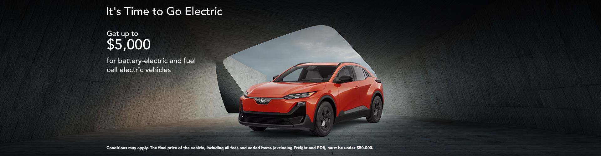 New incentives for electric vehicles have arrived!