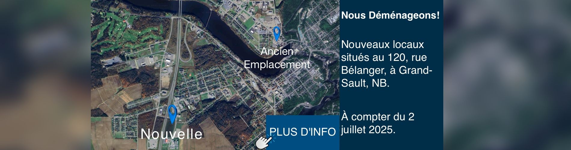 Nous Déménageons!