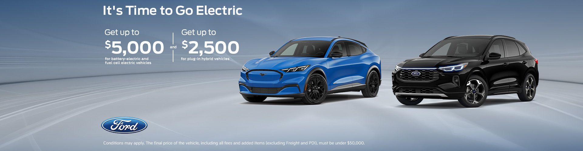 New incentives for electric vehicles have arrived!