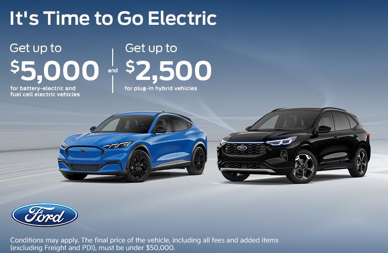 New incentives for electric vehicles have arrived!