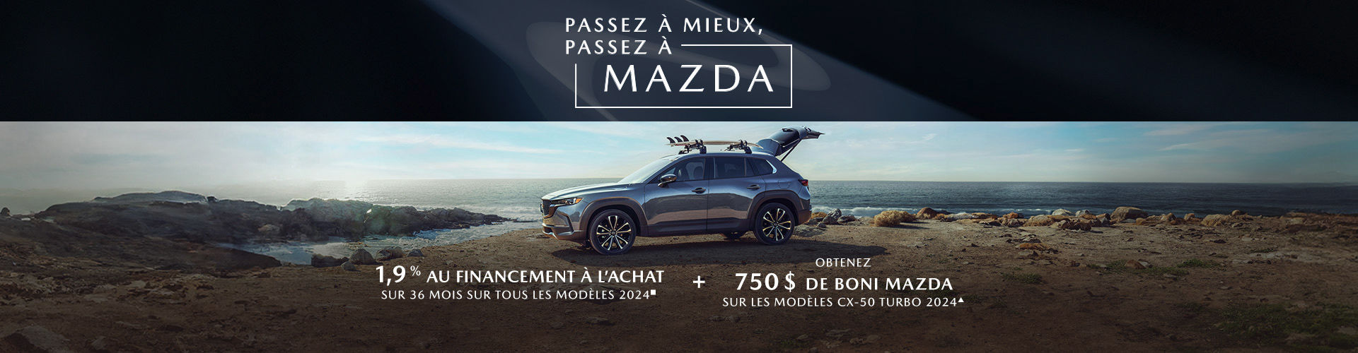 Événement Mazda - CX-50 (SI1-AT)