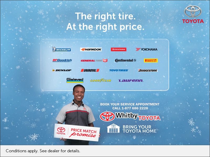 Whitby Toyota Tire Offer