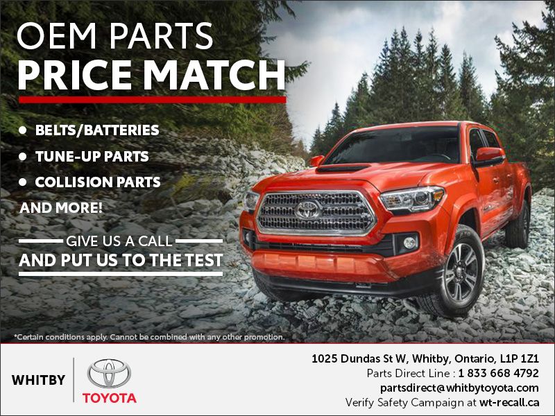 OEM Parts Price Match