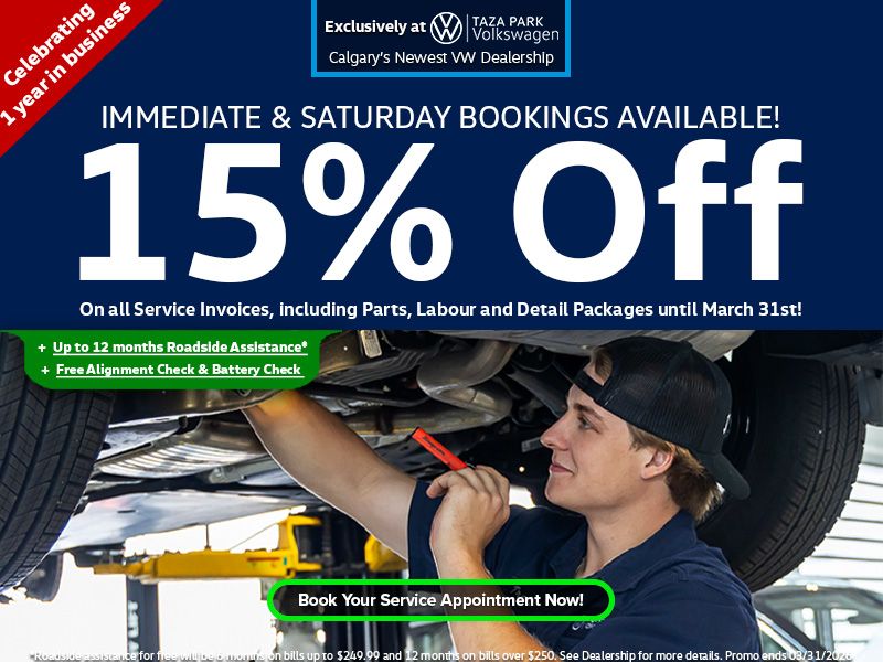 15% Off Service Works for March