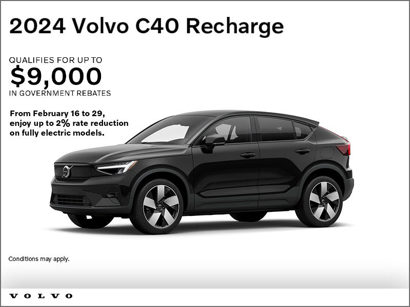 Morrey Volvo Cars Burnaby In Burnaby | The 2024 Volvo C40 Recharge