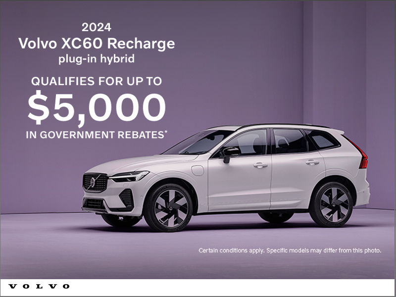 Morrey Volvo Cars Burnaby | The 2024 VOLVO XC60 RECHARGE CORE In Burnaby