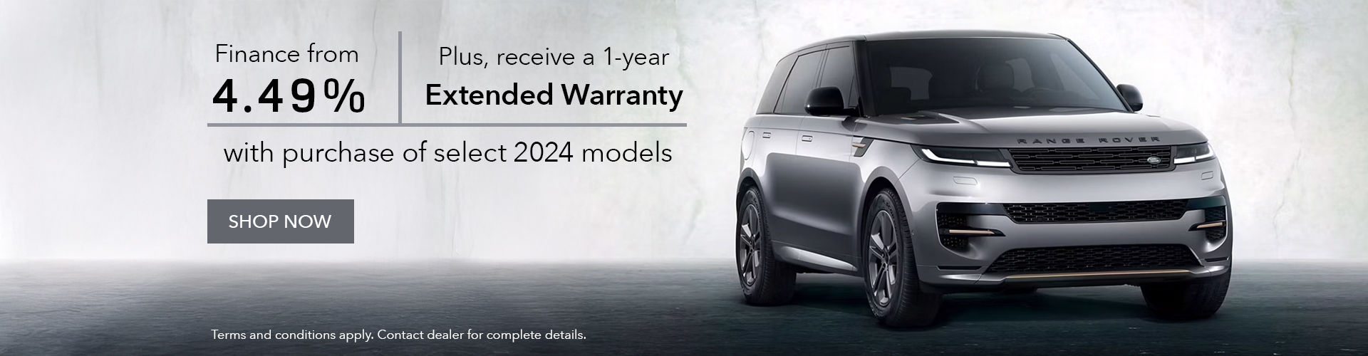 Land Rover Jan Extended Warranty