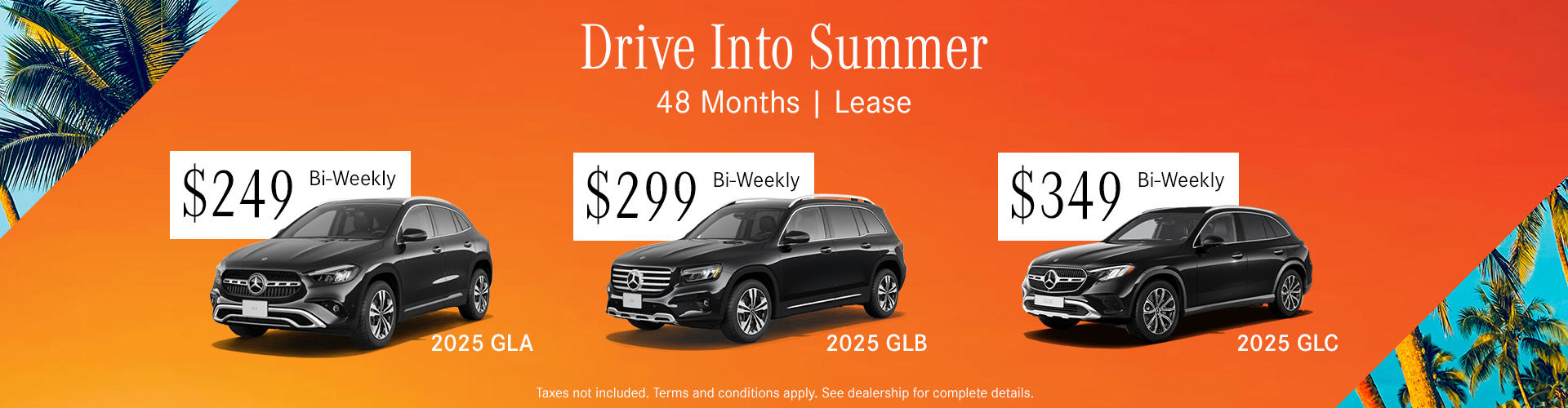 Drive Into Summer | Lease Payment Offer