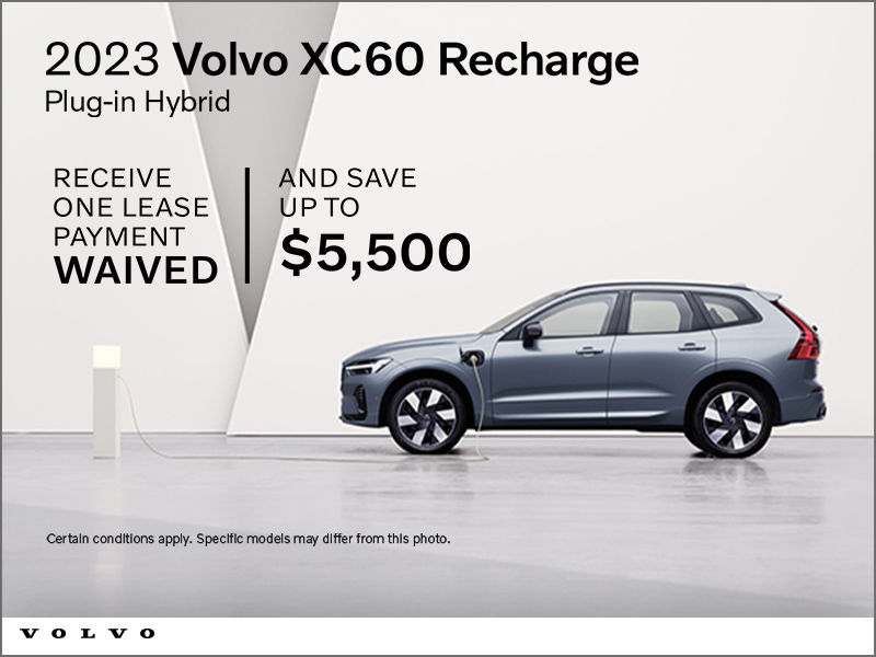 The 2023 Volvo XC60 Recharge