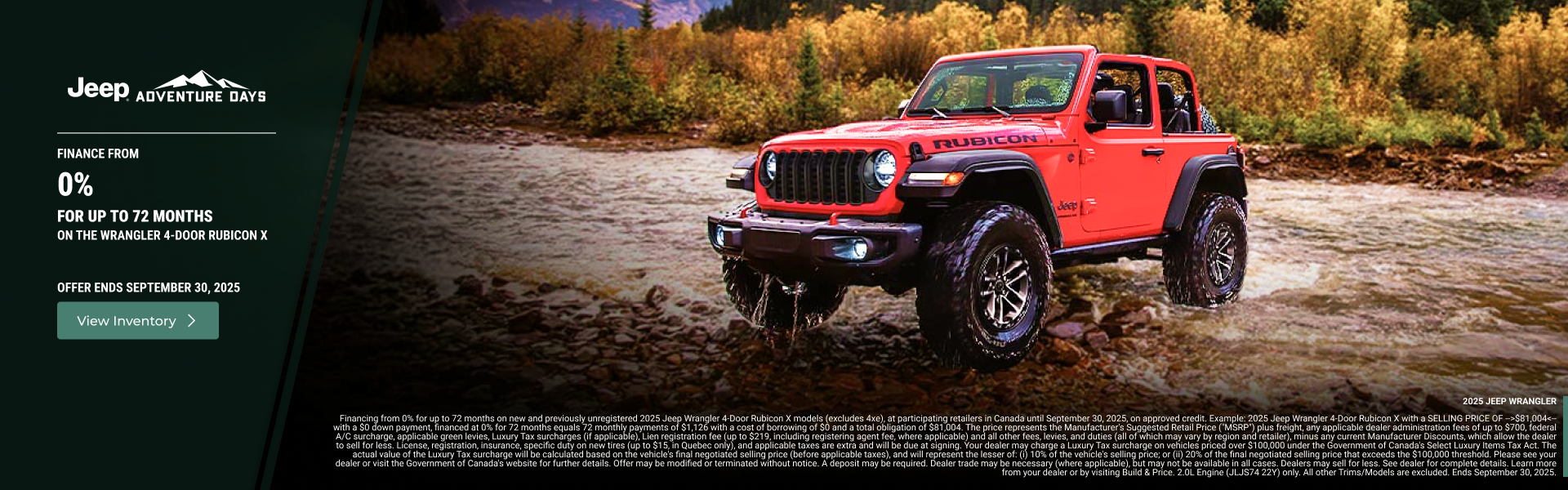 Jeep Event -Wrangler