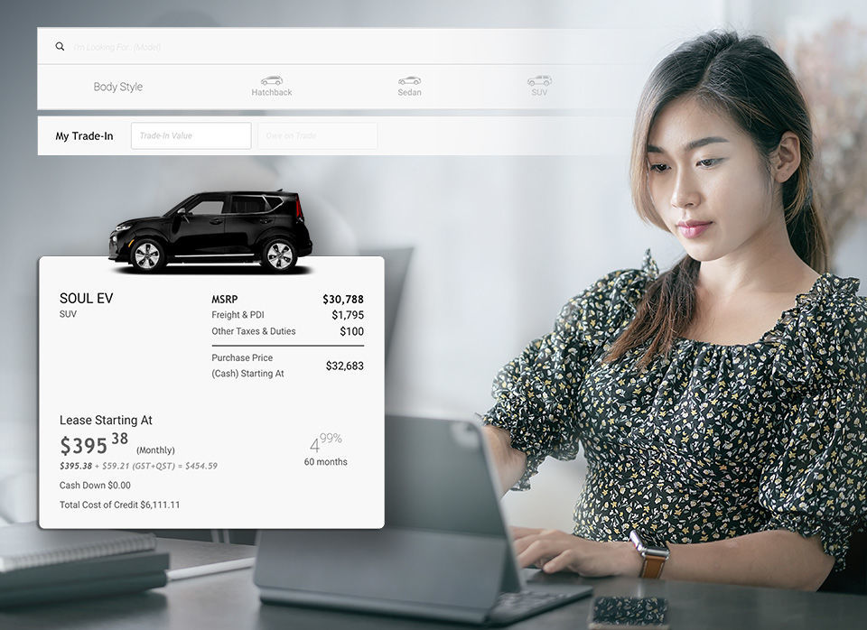 Build and Buy Your New Vehicle Online