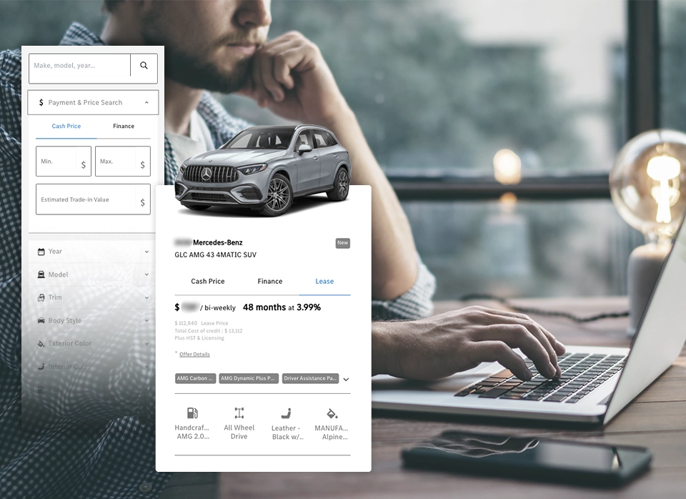 Build and Buy Your New Vehicle Online