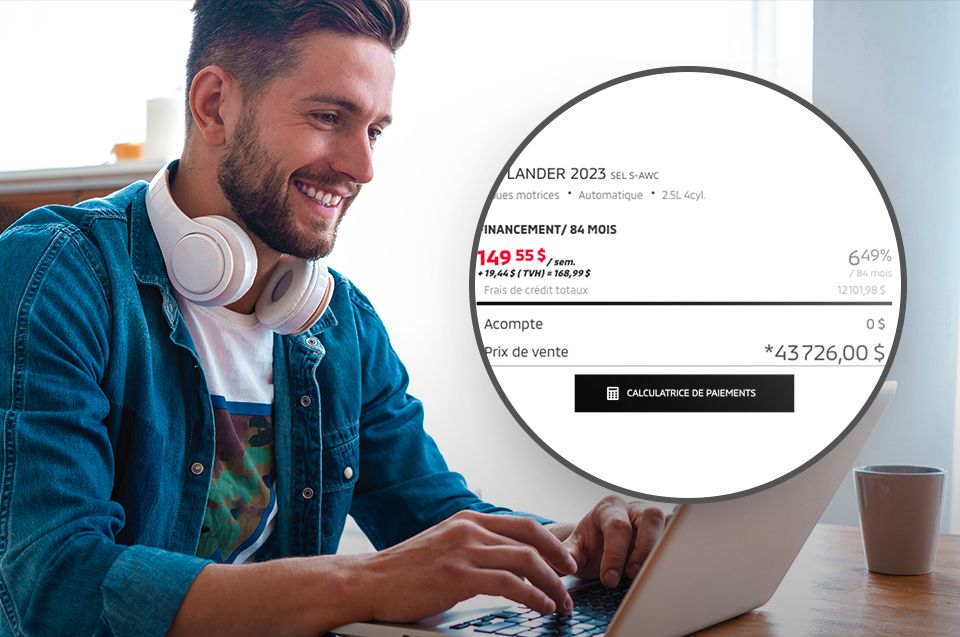 Déterminez vos paiements en ligne