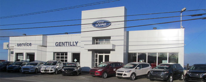 Ford dealership in Bécancour (Gentilly Sector)