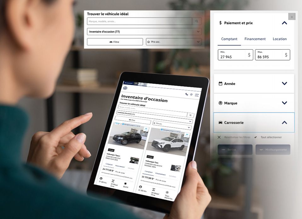 Trouvez et achetez votre prochain véhicule d’occasion en ligne