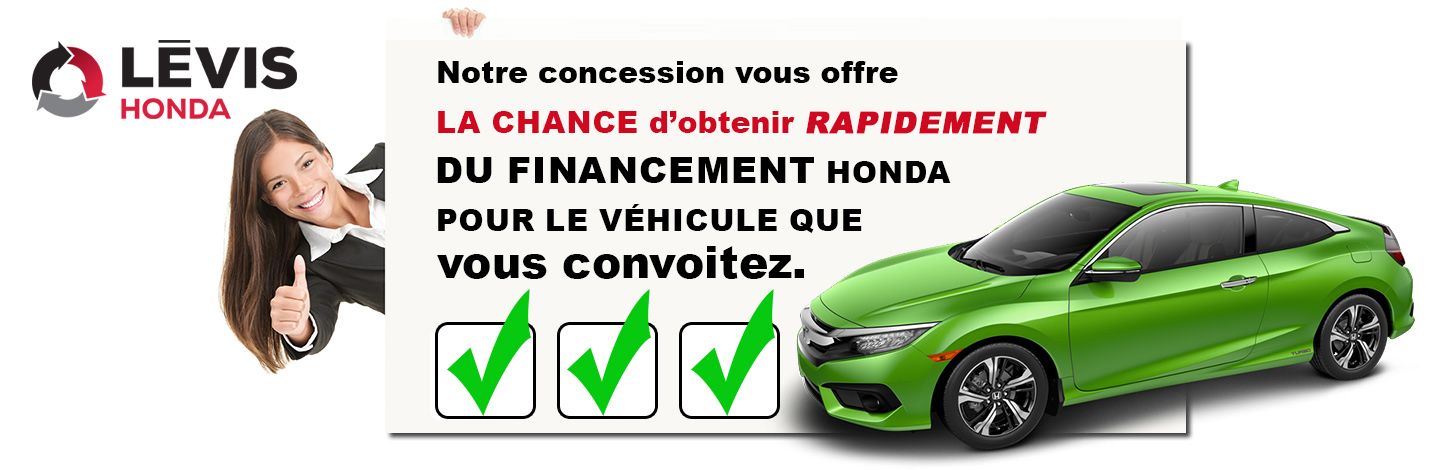 Page de financement