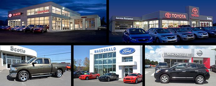 Kia, Nissan, Toyota, Ford, Jeep, Chrysler, Dodge, RAM dealership