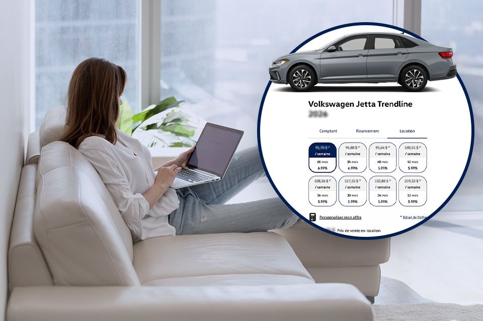 Processus d’achat 100% en ligne