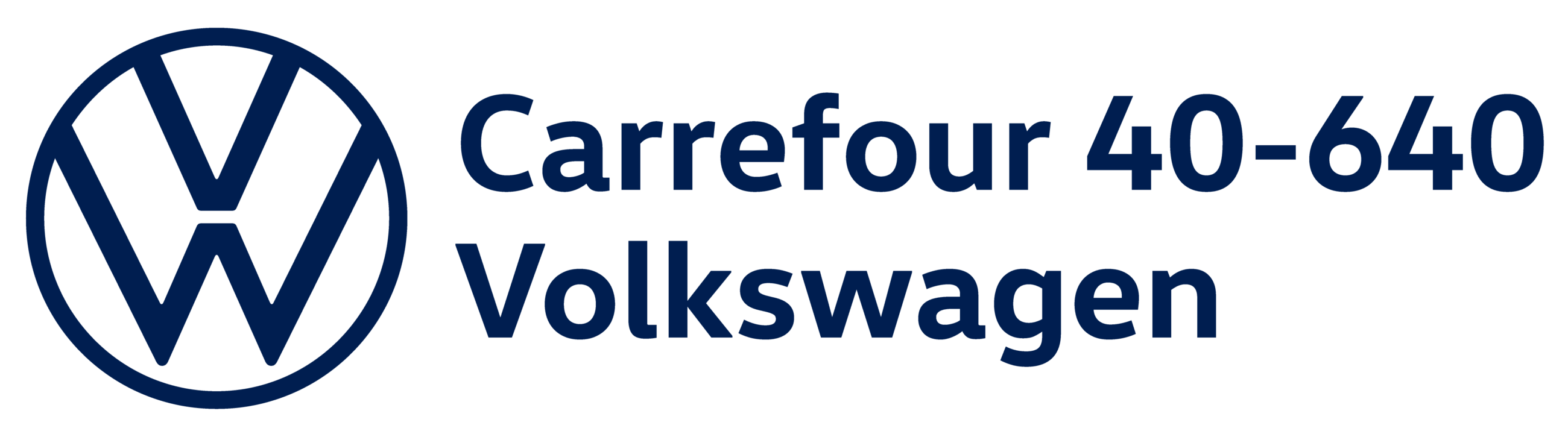 Carrefour 40-640 Volkswagen Logo