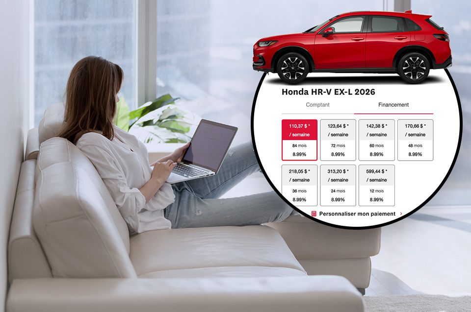 Processus d’achat 100% en ligne