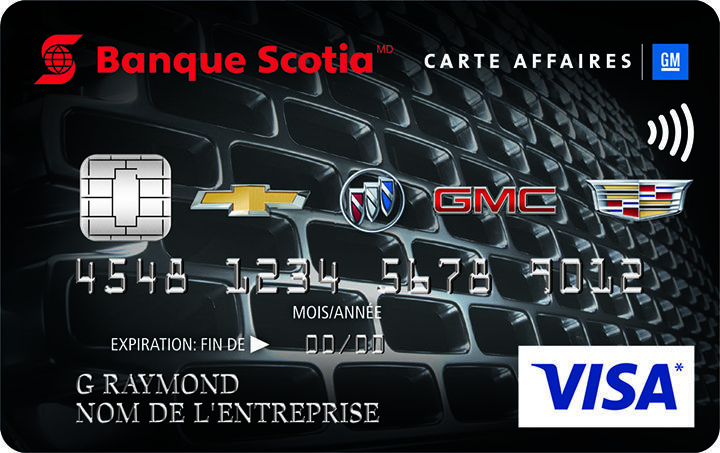 Carte Visa Affaires* GM<sup>MD</sup>* Banque Scotia<sup>MD</sup>