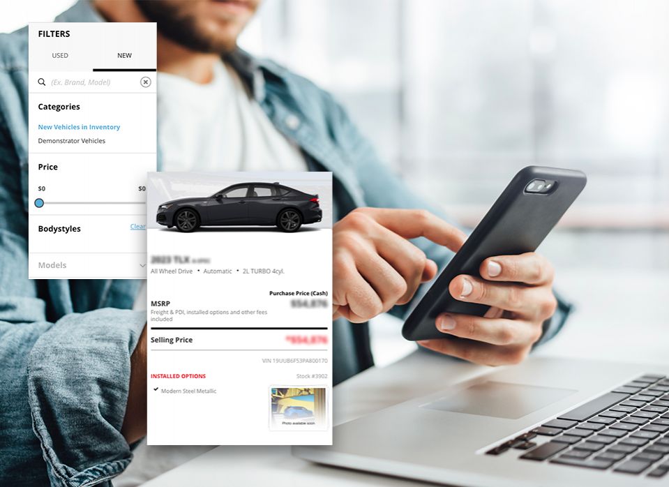 Build and Buy Your New Vehicle Online