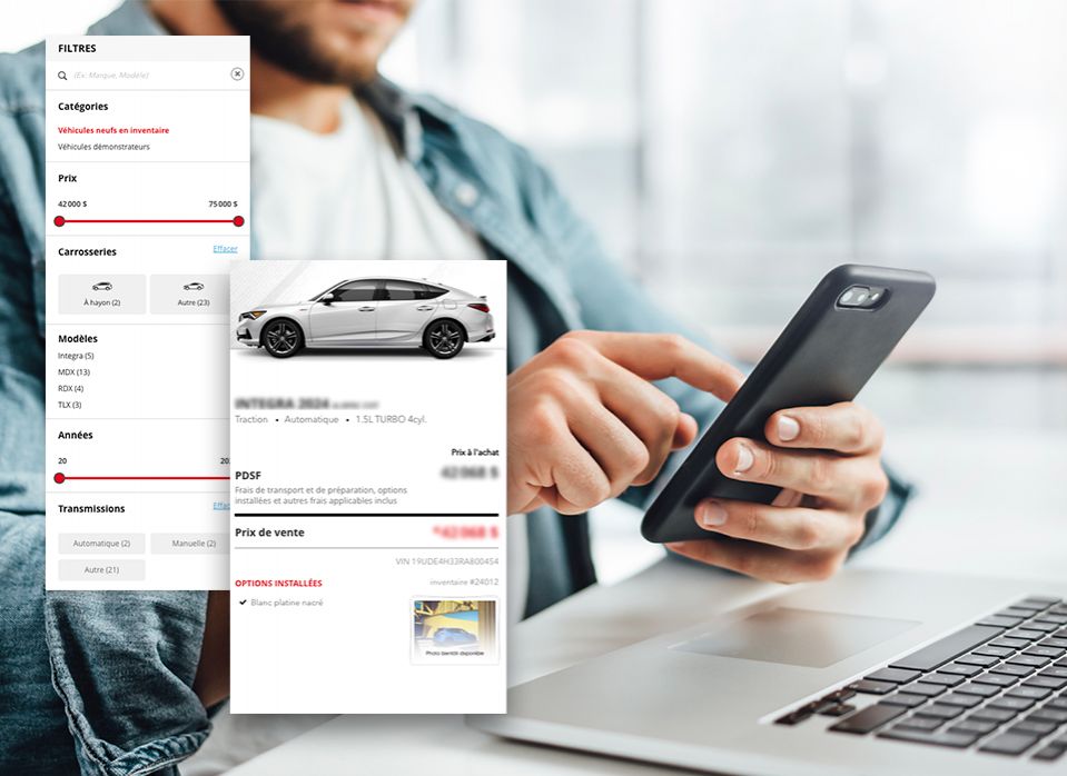 Configurez et achetez votre véhicule neuf en ligne