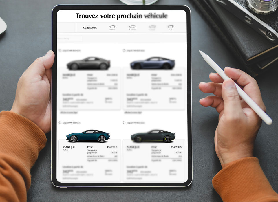 Configurez et achetez votre véhicule neuf en ligne