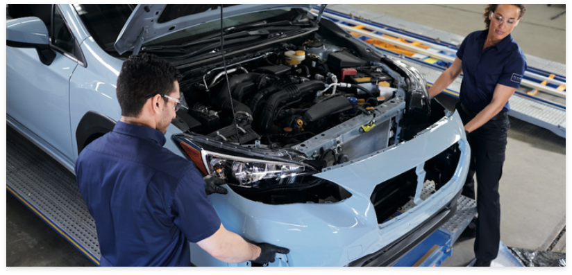 Des techniciens formés par Subaru prêts à vous aider