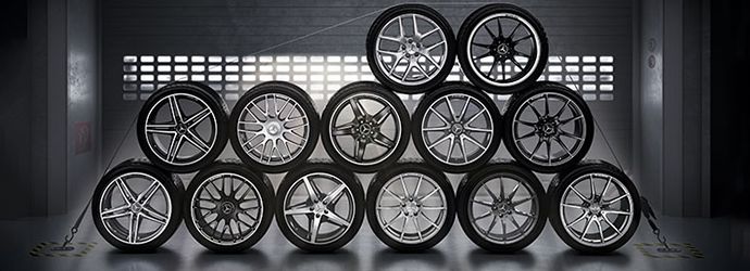 Approved tires.